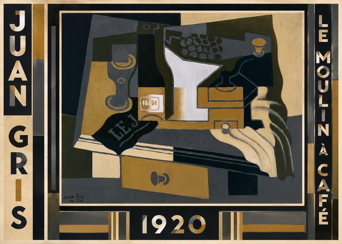 Juan Gris Le Moulin À Café No5 - Poszter