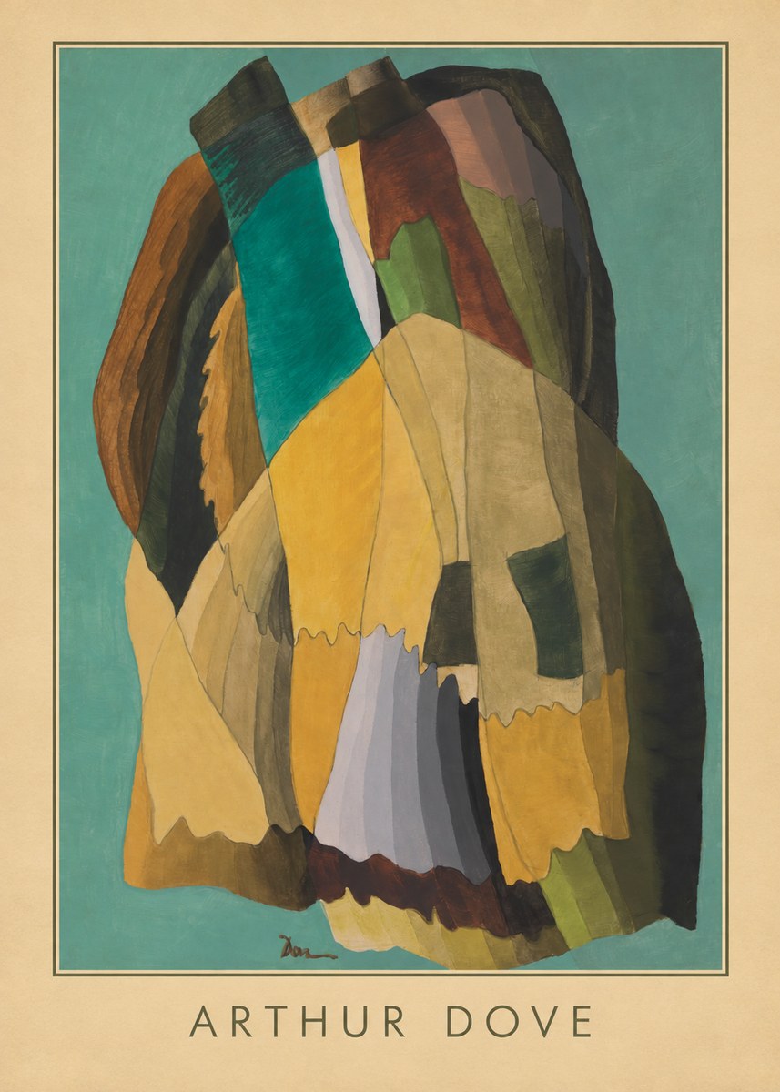 Arthur Dove Abstract Composition No4 - Poszter