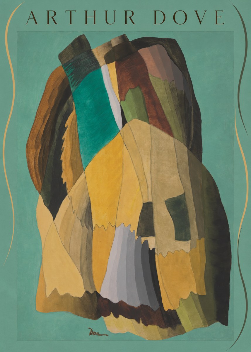Arthur Dove Abstract Composition No6 - Poszter