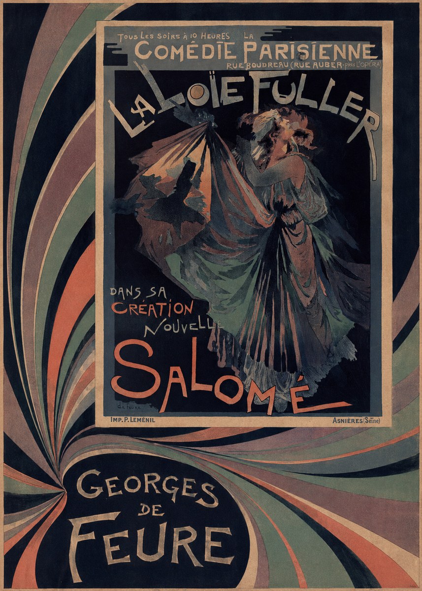 Georges de Feure Salomé I No6 - Poszter