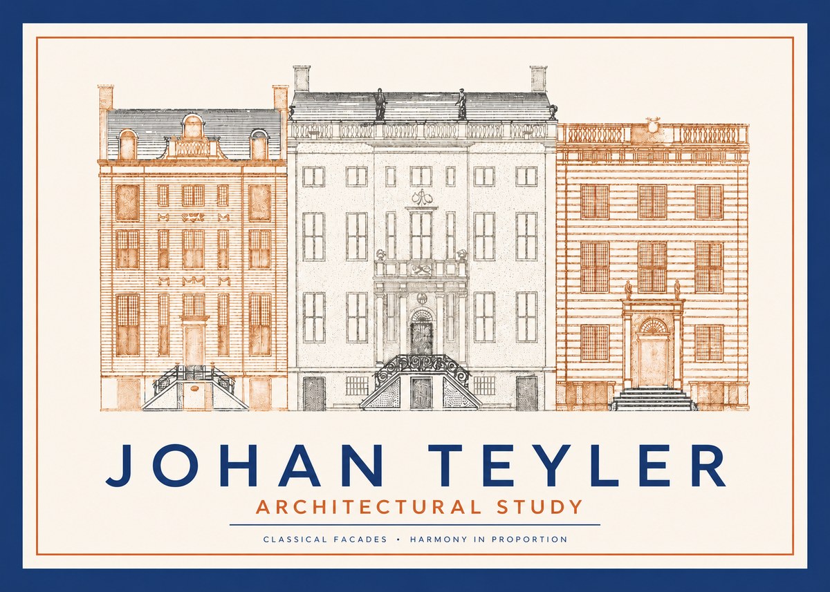Johan Teyler Architectural Study I No2 - Poszter