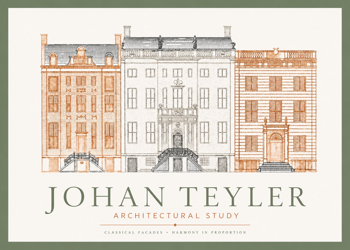 Johan Teyler Architectural Study I No3 - Poszter
