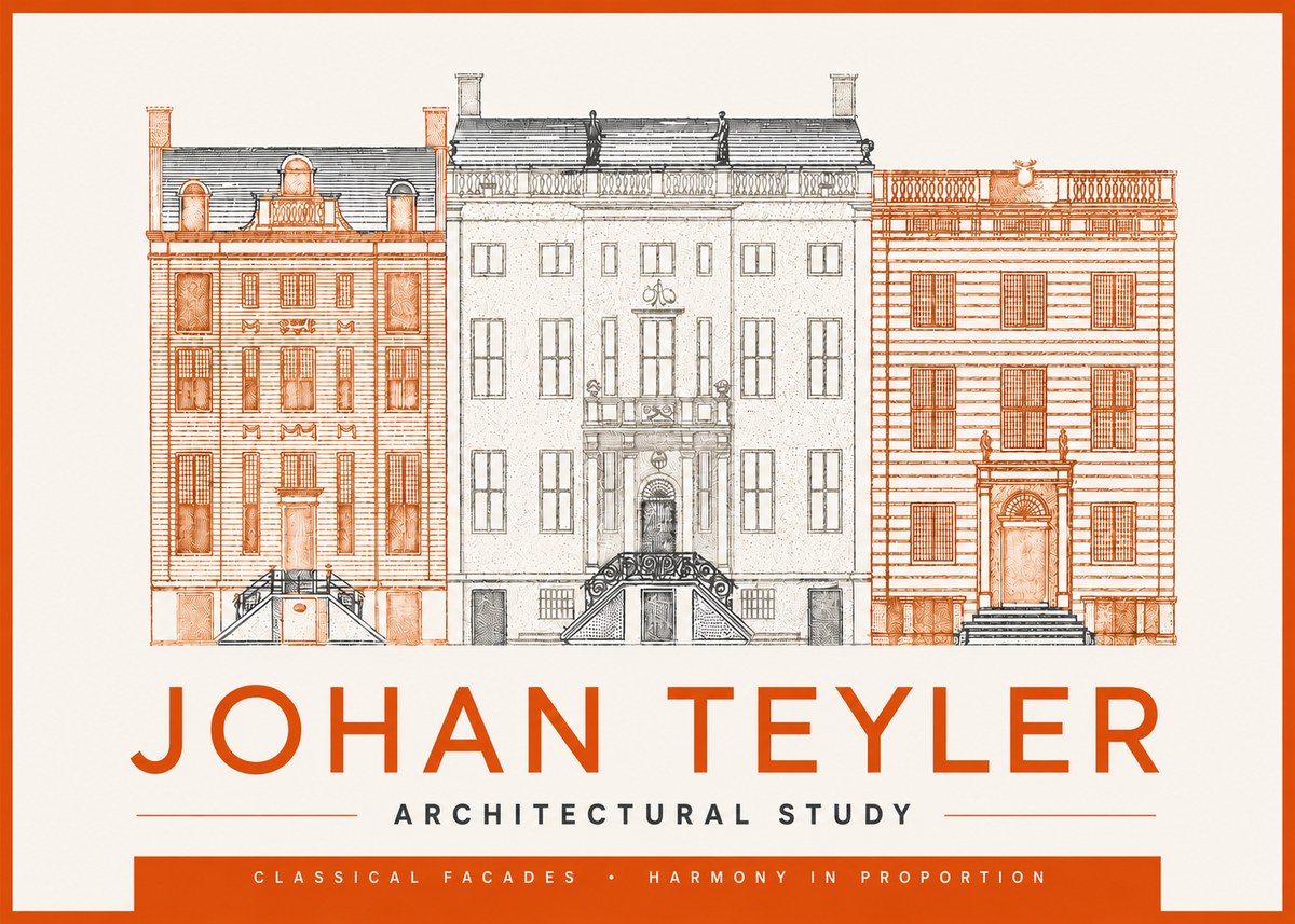 Johan Teyler Architectural Study I No4 - Poszter