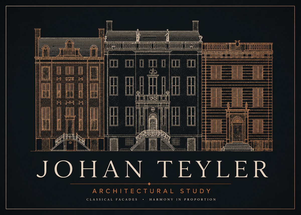 Johan Teyler Architectural Study I No5 - Poszter