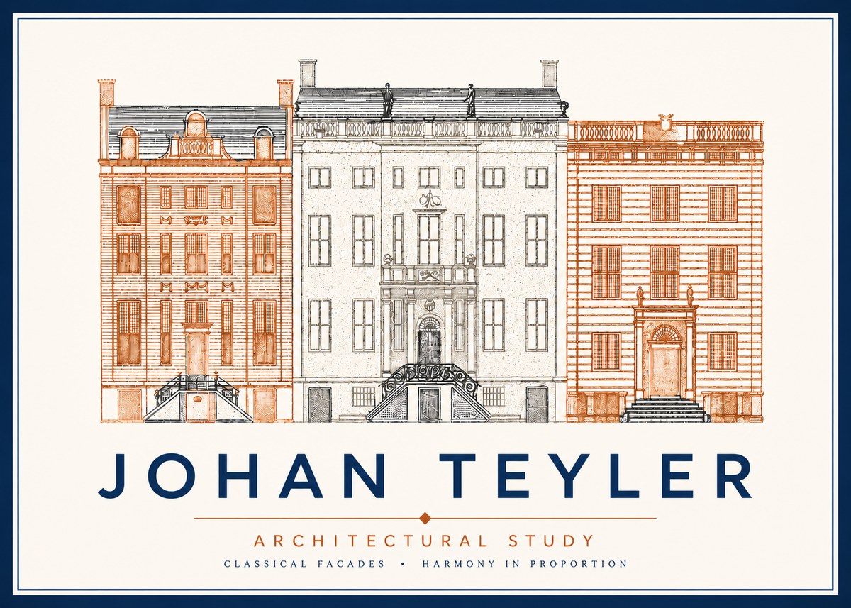 Johan Teyler Architectural Study I No6 - Poszter