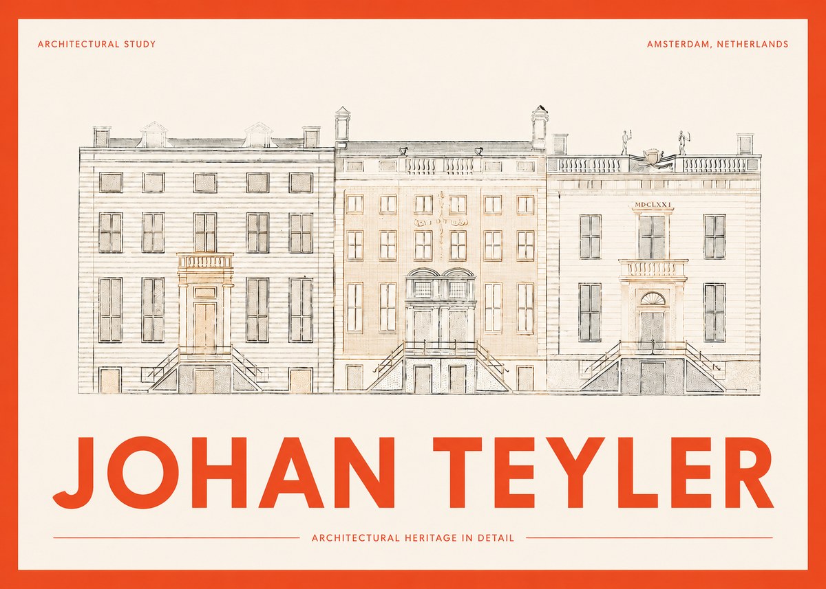 Johan Teyler Architectural Study II No2 - Poszter