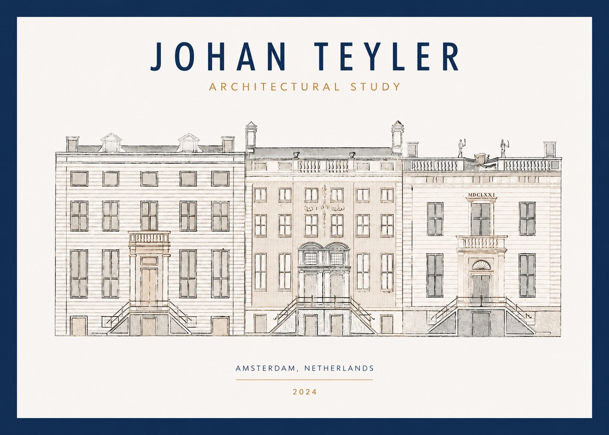 Johan Teyler Architectural Study II No3 - Poszter