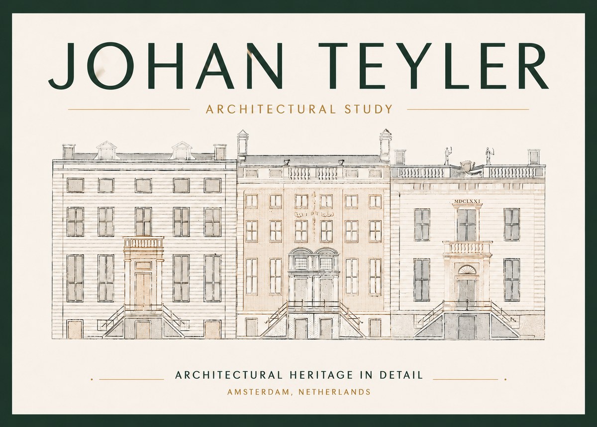 Johan Teyler Architectural Study II No4 - Poszter