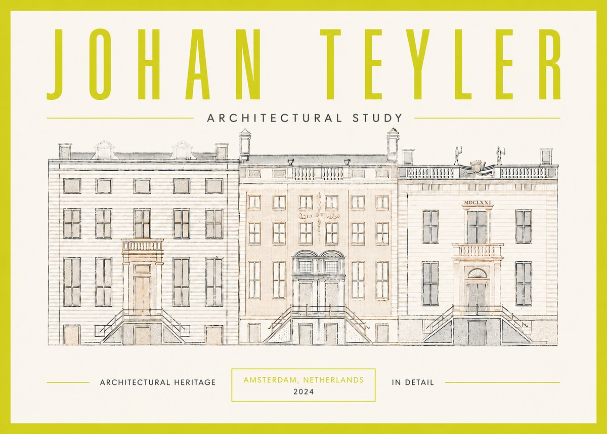 Johan Teyler Architectural Study II No6 - Poszter