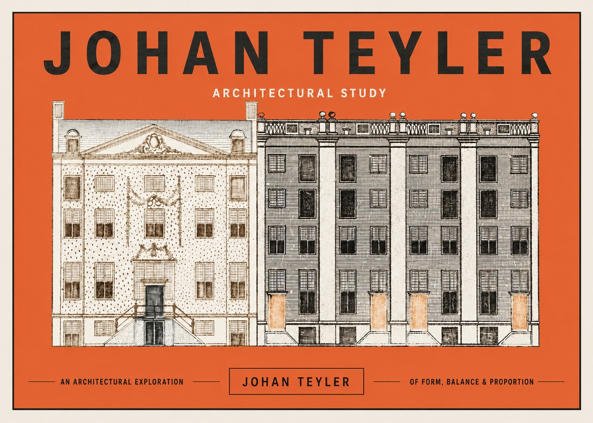 Johan Teyler Architectural Study IV No2 - Poszter