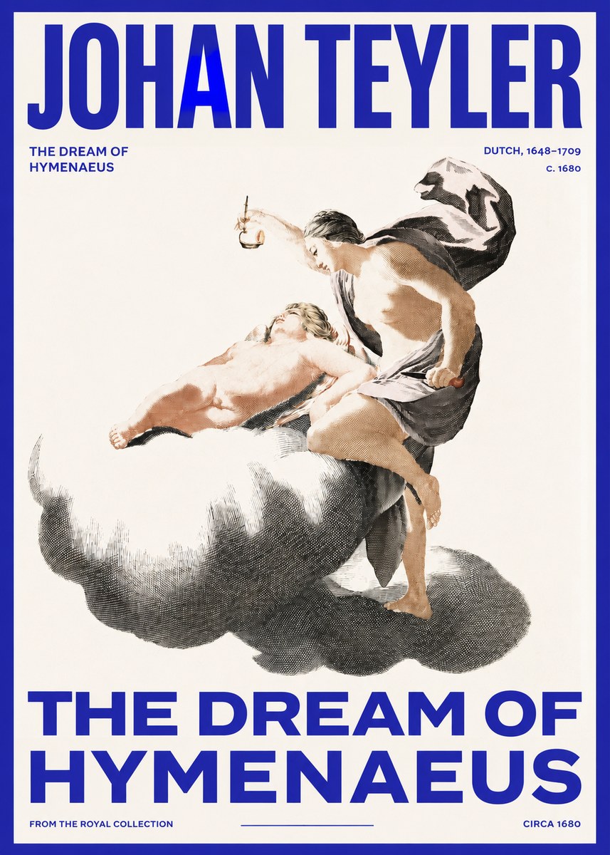 Johan Teyler The Dream of Hymenaeus No3 - Poszter