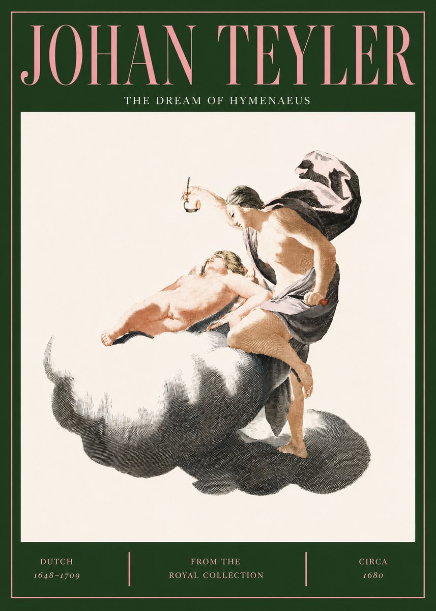Johan Teyler The Dream of Hymenaeus No4 - Poszter
