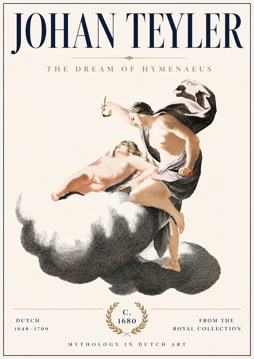 Johan Teyler The Dream of Hymenaeus No6 - Poszter