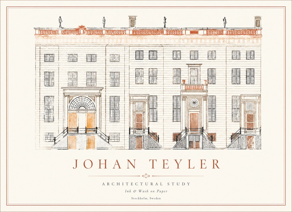 Johan Teyler Architectural Study VI No1 - Poszter