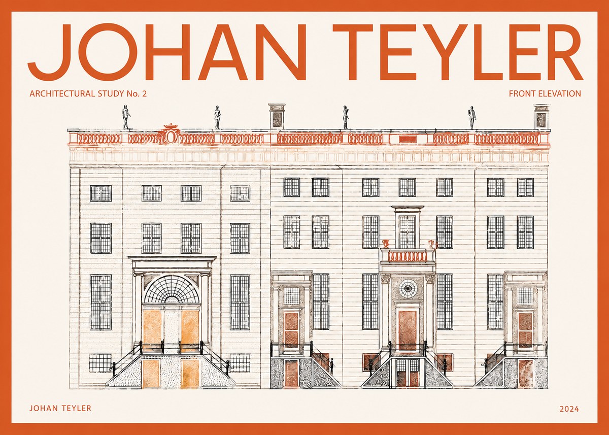 Johan Teyler Architectural Study VI No3 - Poszter