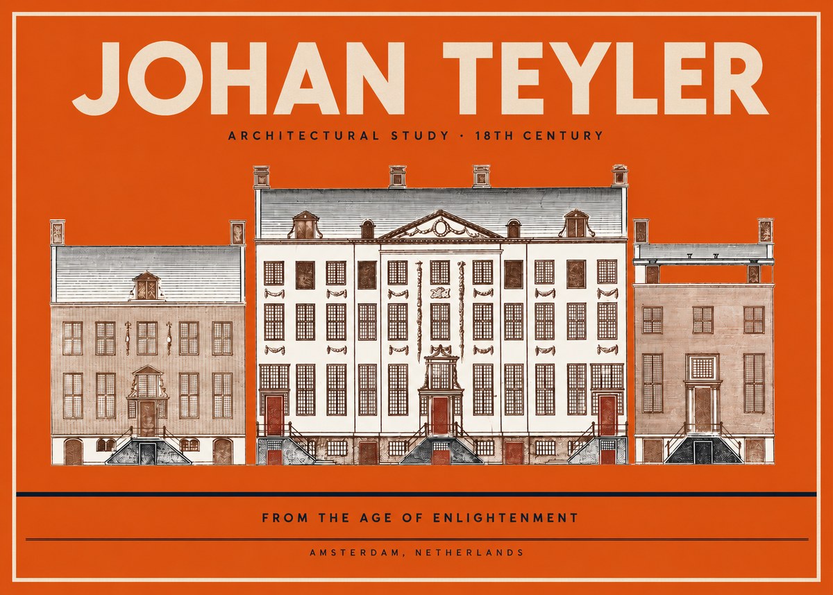 Johan Teyler Architectural Study VII No2 - Poszter