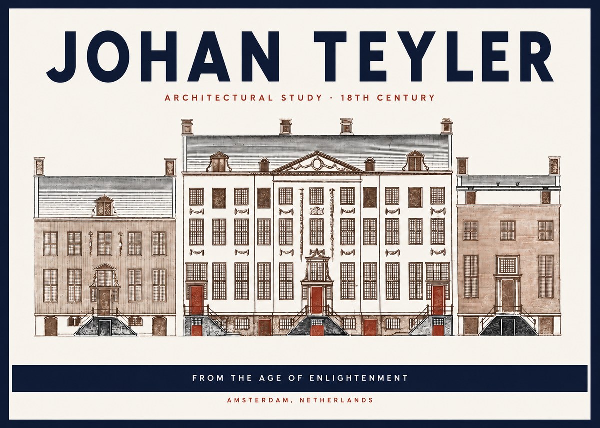 Johan Teyler Architectural Study VII No3 - Poszter