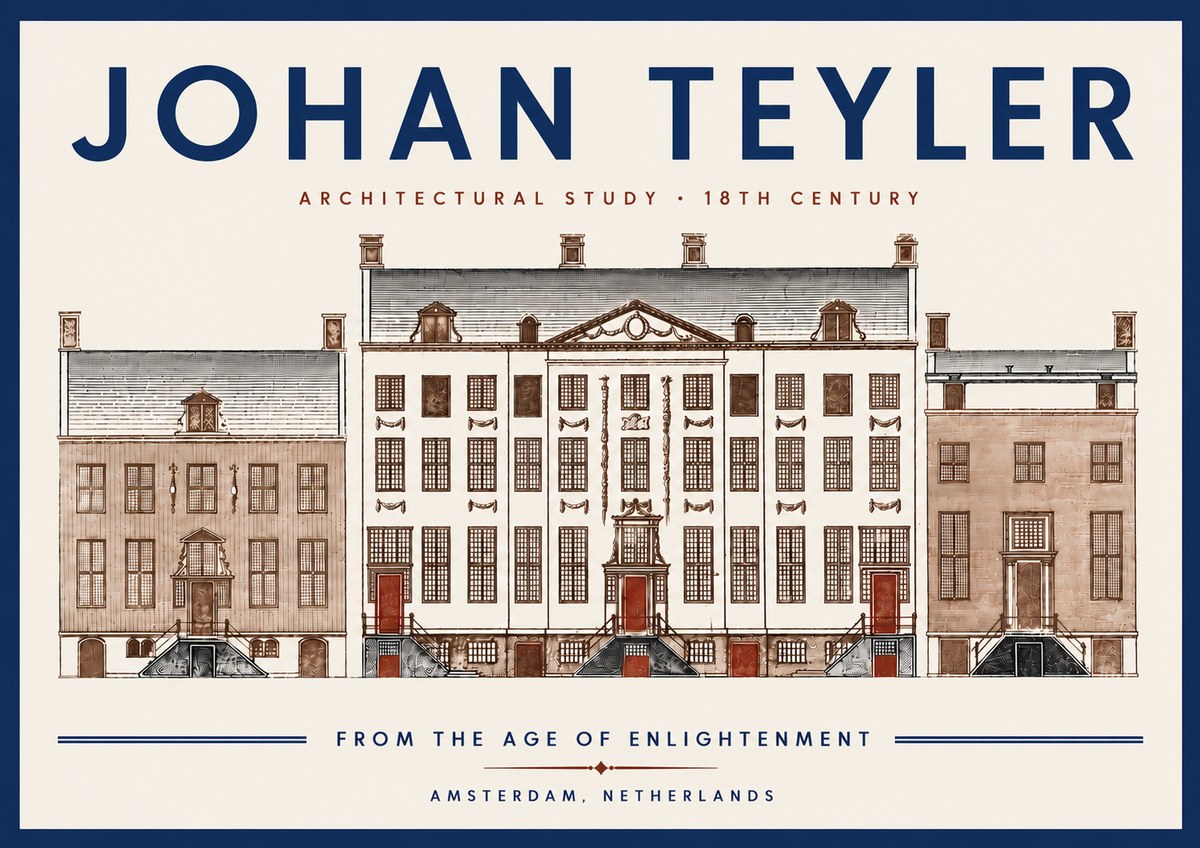 Johan Teyler Architectural Study VII No6 - Poszter