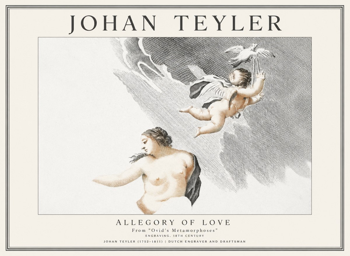 Johan Teyler Allegory of Love No1 - Poszter