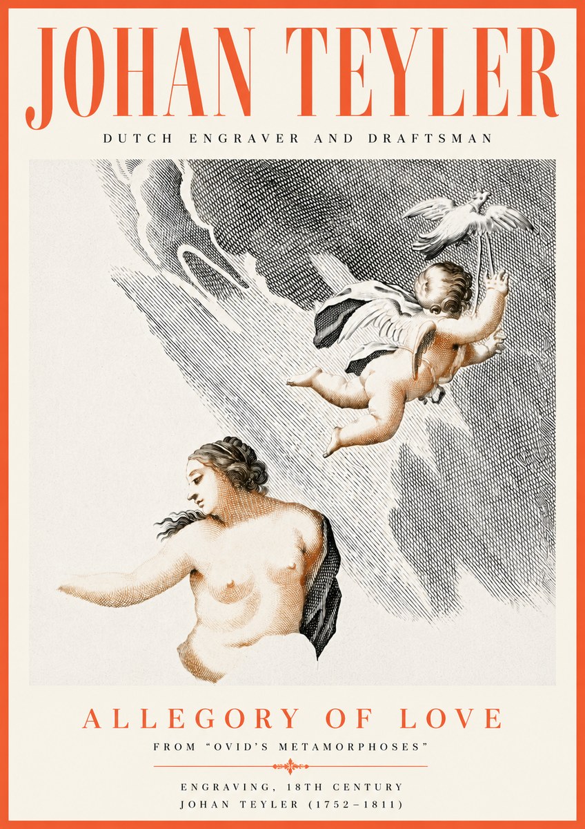 Johan Teyler Allegory of Love No6 - Poszter