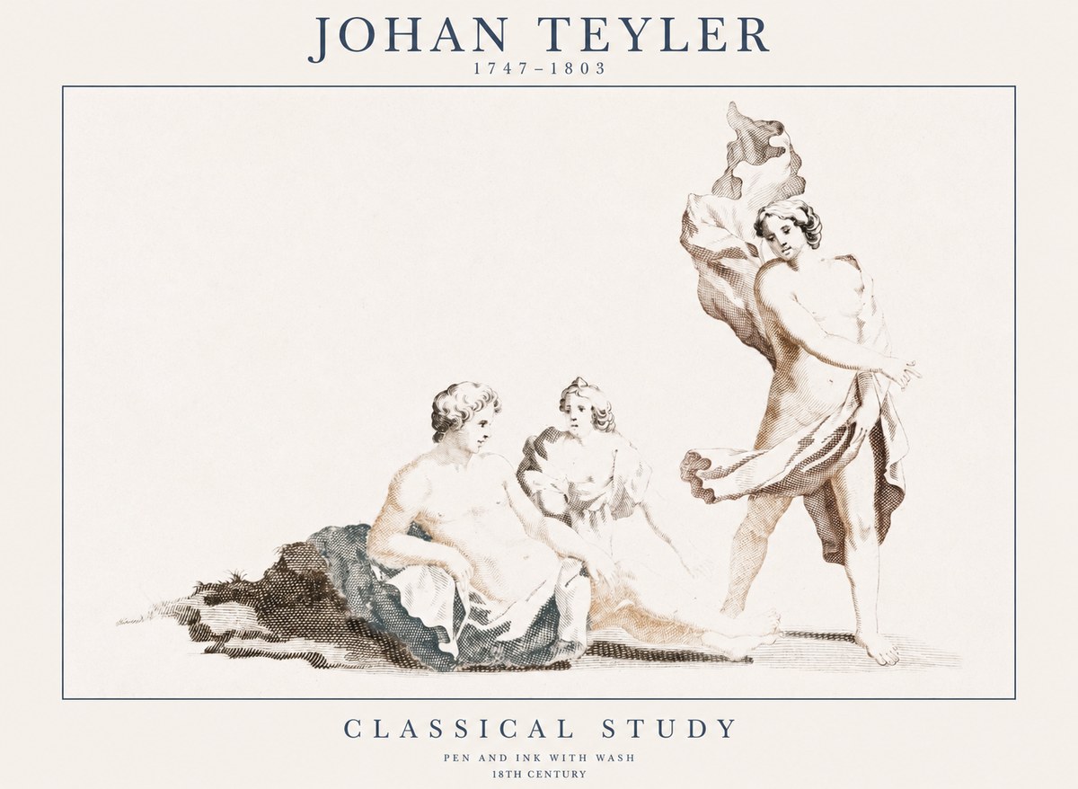 Johan Teyler Classical Study I No1 - Poszter