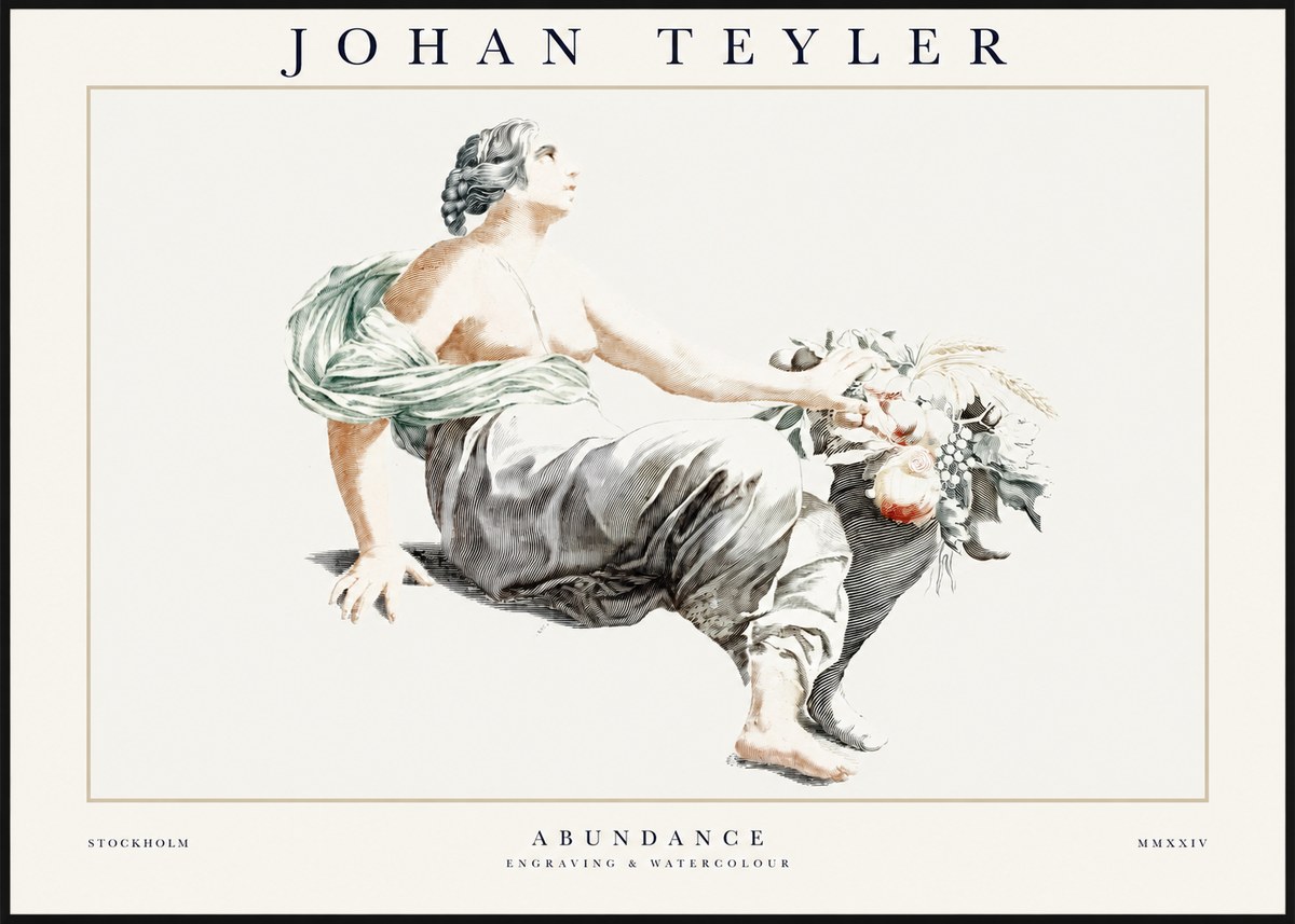Johan Teyler Abundance No1 - Poszter