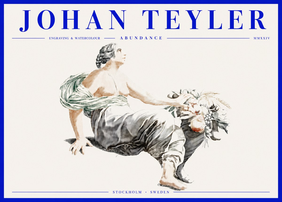 Johan Teyler Abundance No4 - Poszter