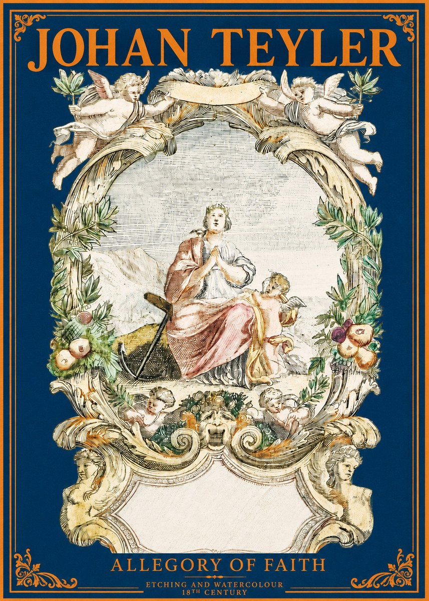 Johan Teyler Allegory of Faith No2 - Poszter