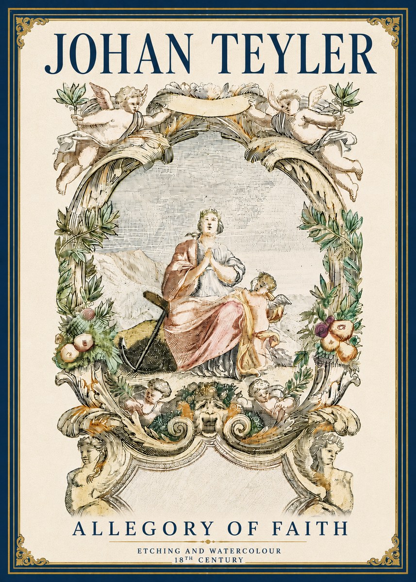 Johan Teyler Allegory of Faith No6 - Poszter