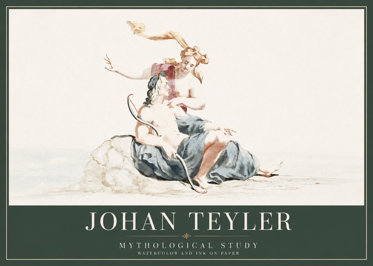Johan Teyler Mythological Study No3 - Poszter