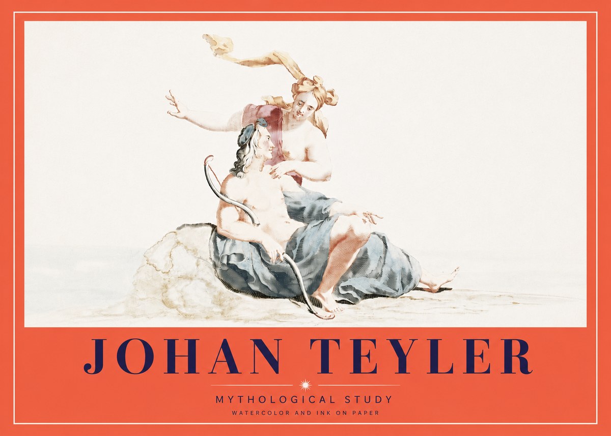 Johan Teyler Mythological Study No4 - Poszter