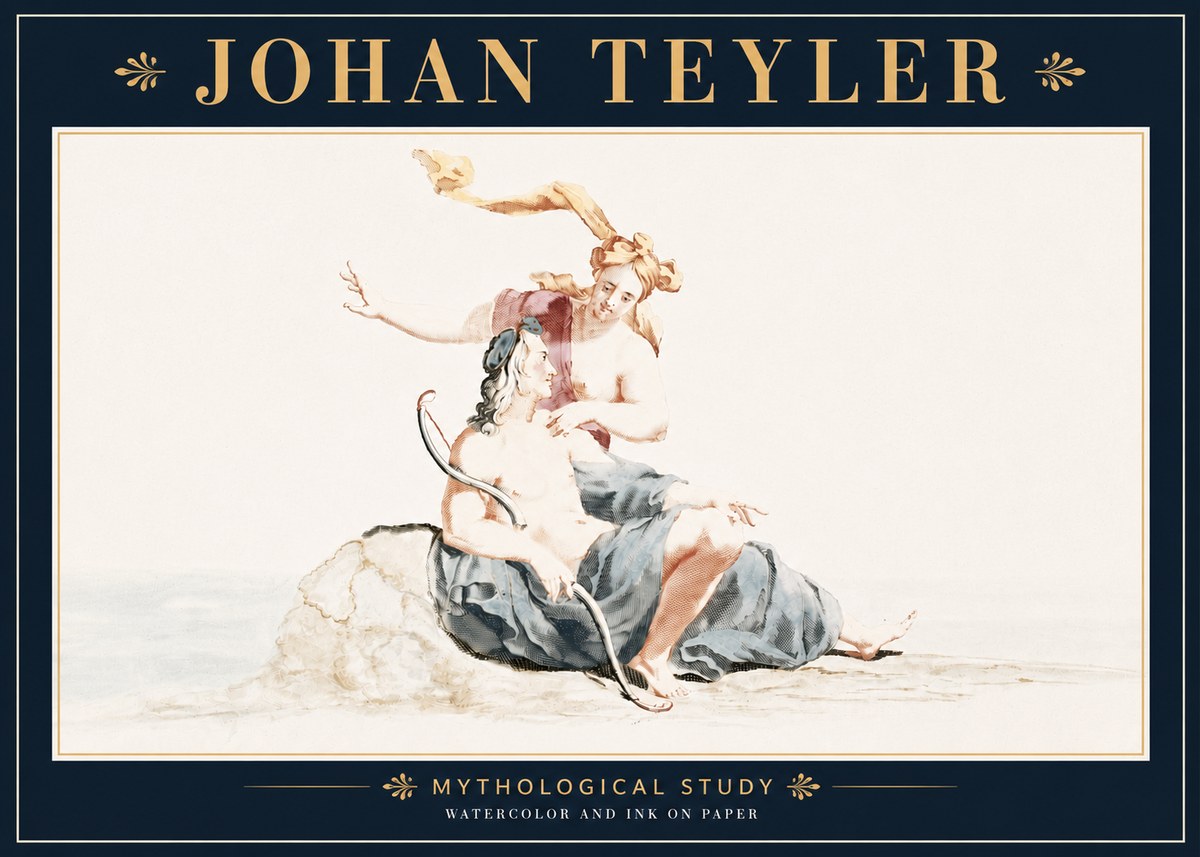 Johan Teyler Mythological Study No5 - Poszter
