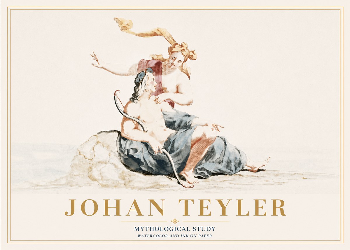 Johan Teyler Mythological Study No6 - Poszter