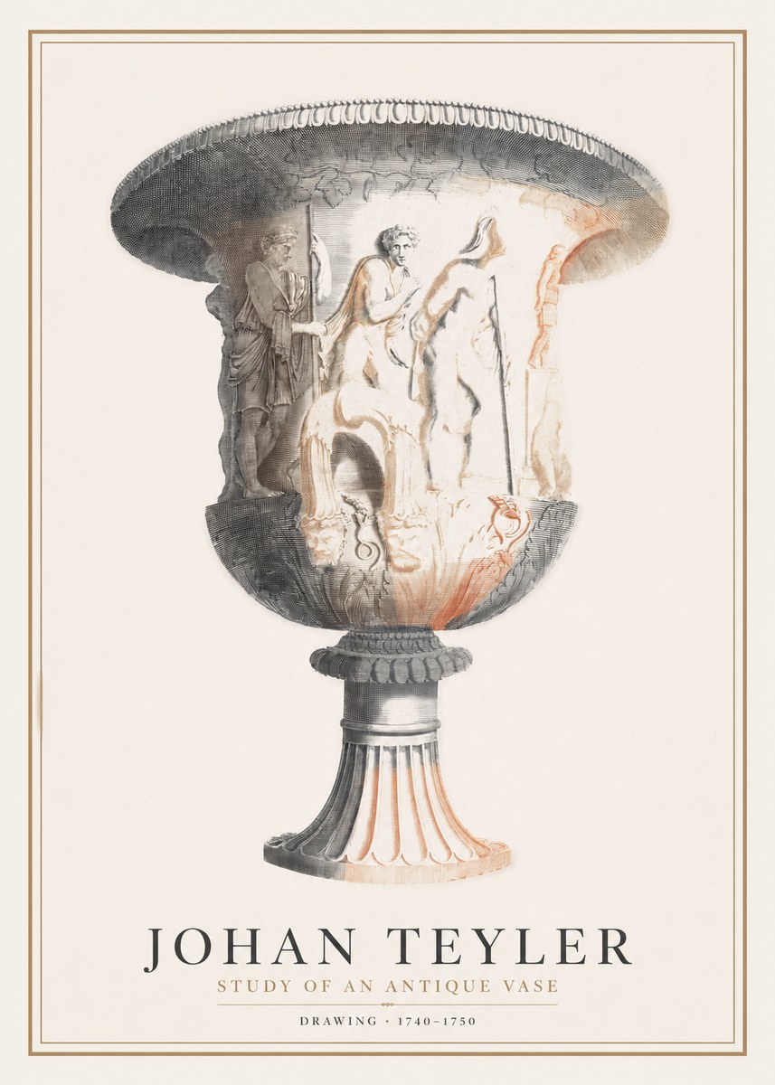 Johan Teyler Classical Urn No2 - Poszter