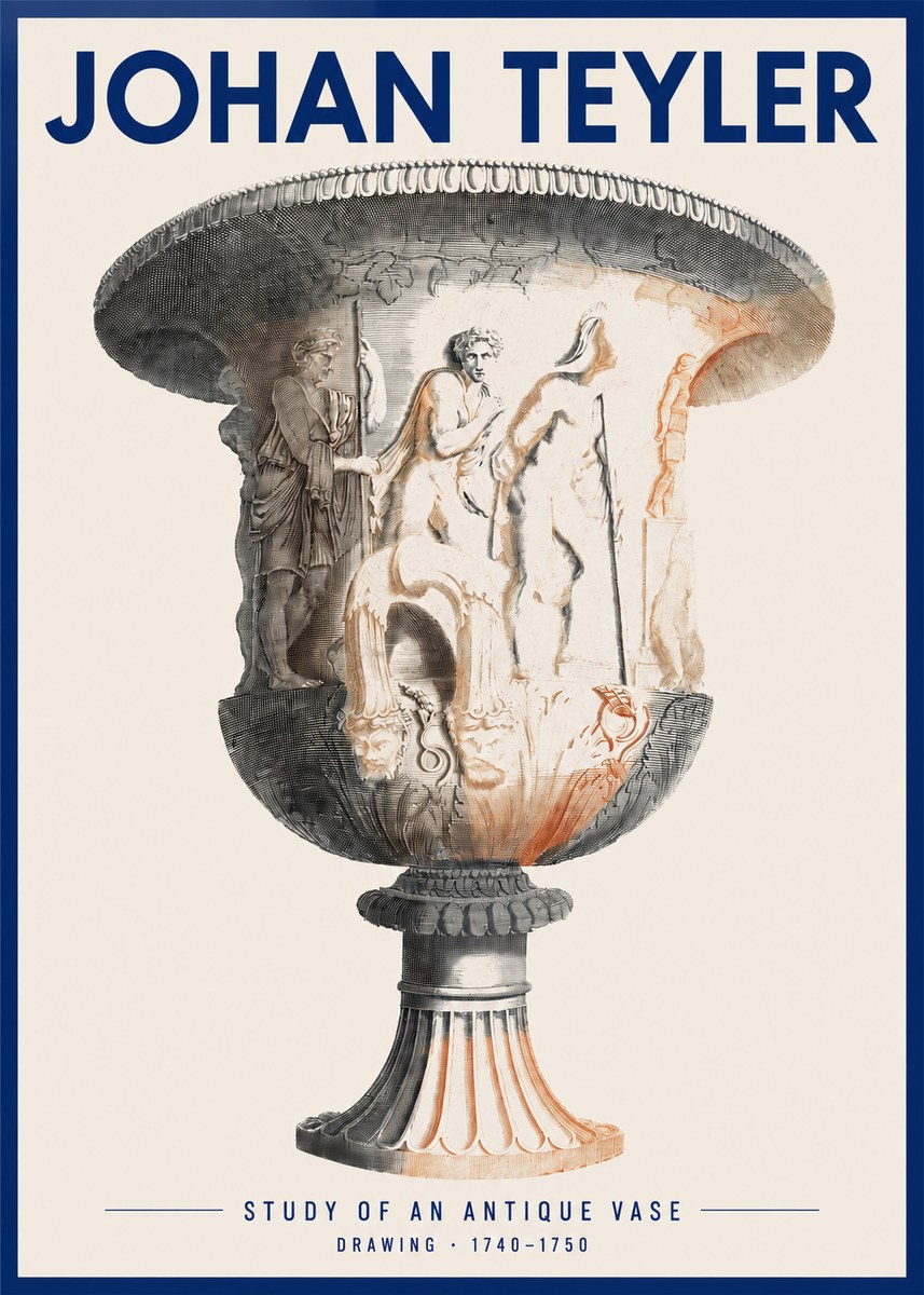 Johan Teyler Classical Urn No3 - Poszter