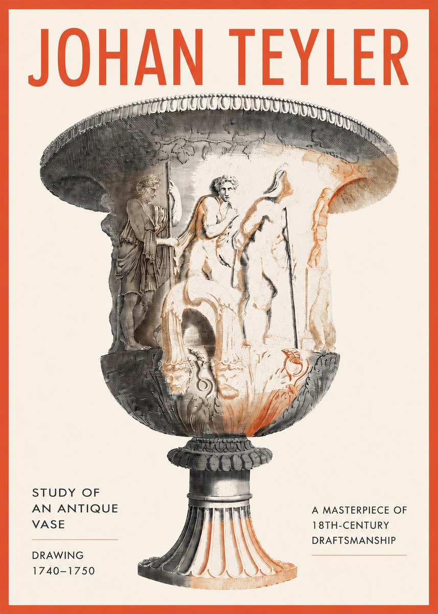 Johan Teyler Classical Urn No4 - Poszter