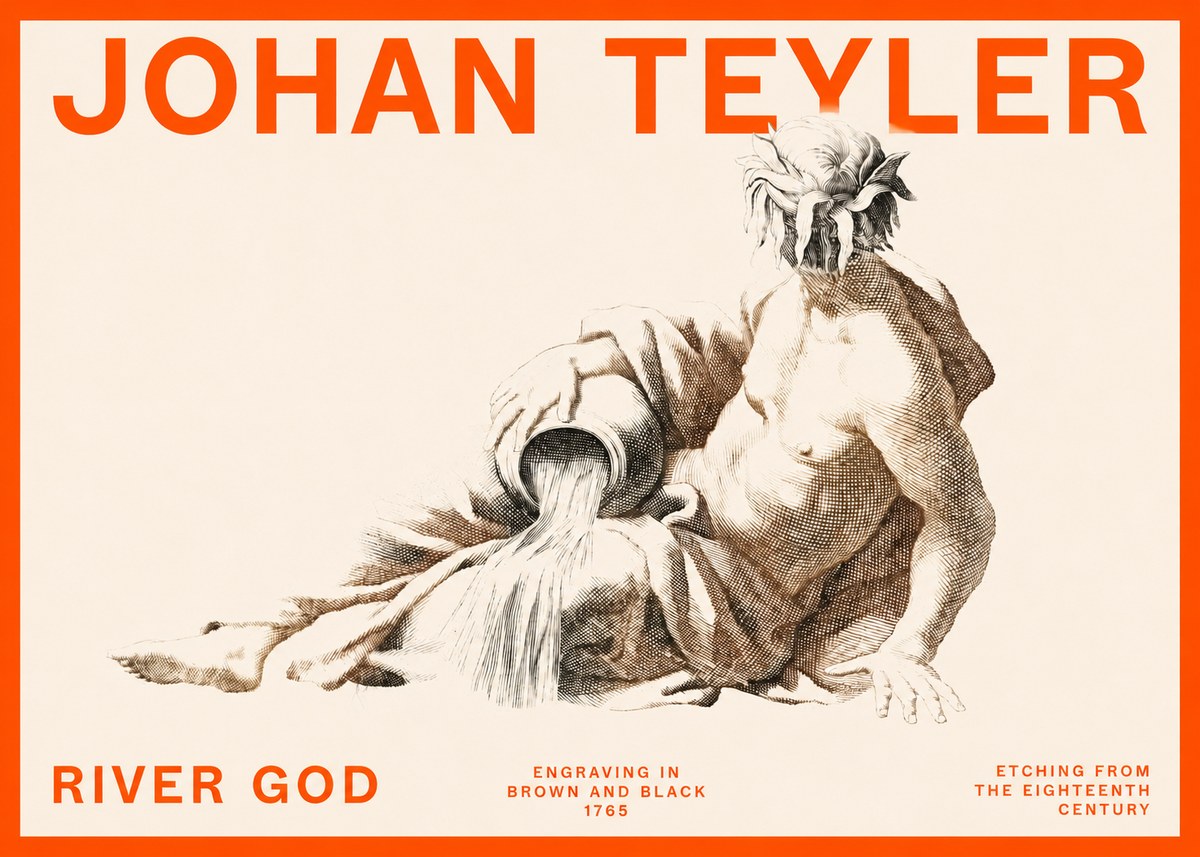 Johan Teyler River God No2 - Poszter