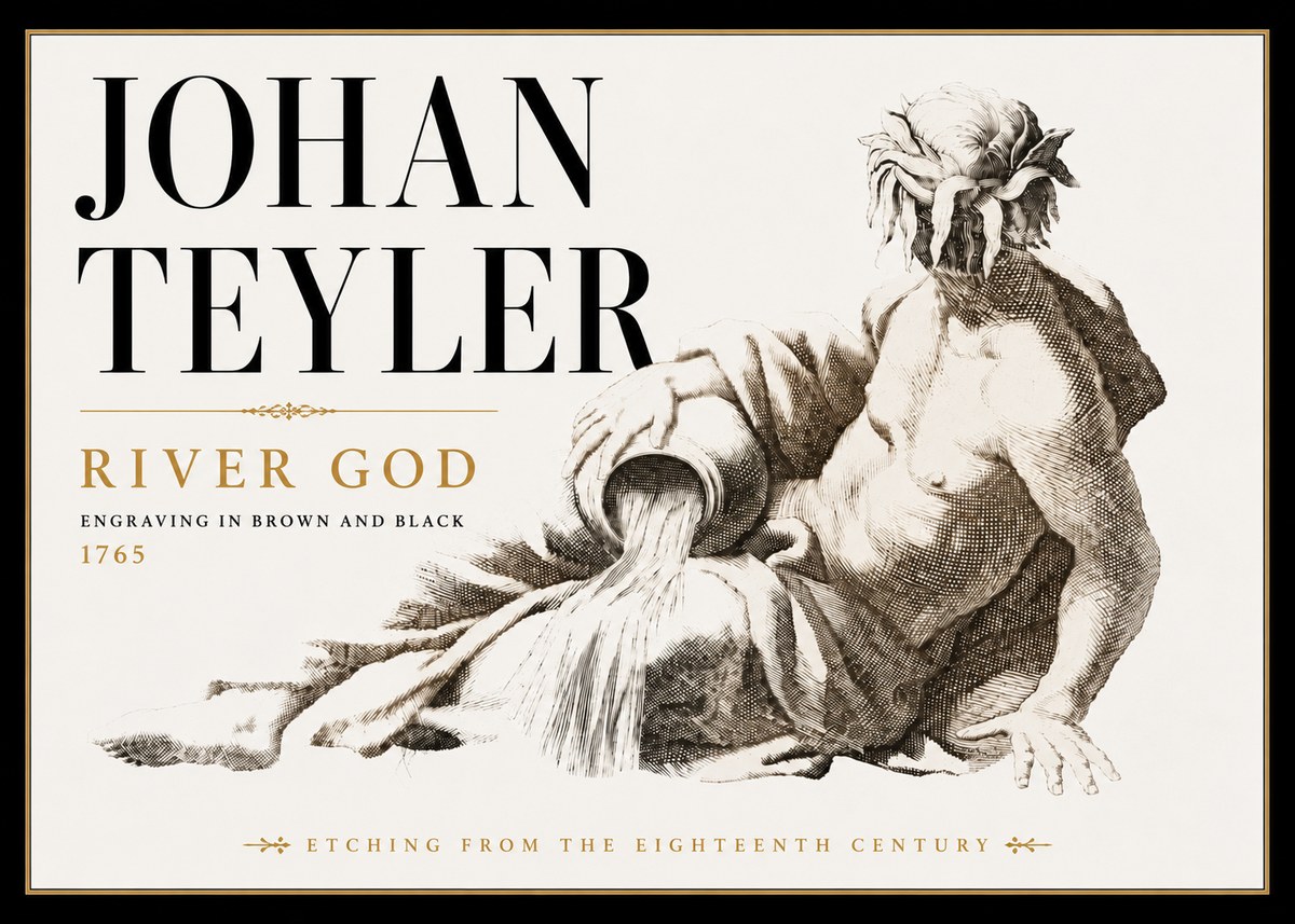 Johan Teyler River God No6 - Poszter