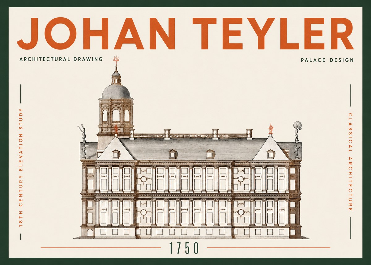 Johan Teyler Palace Design No5 - Poszter