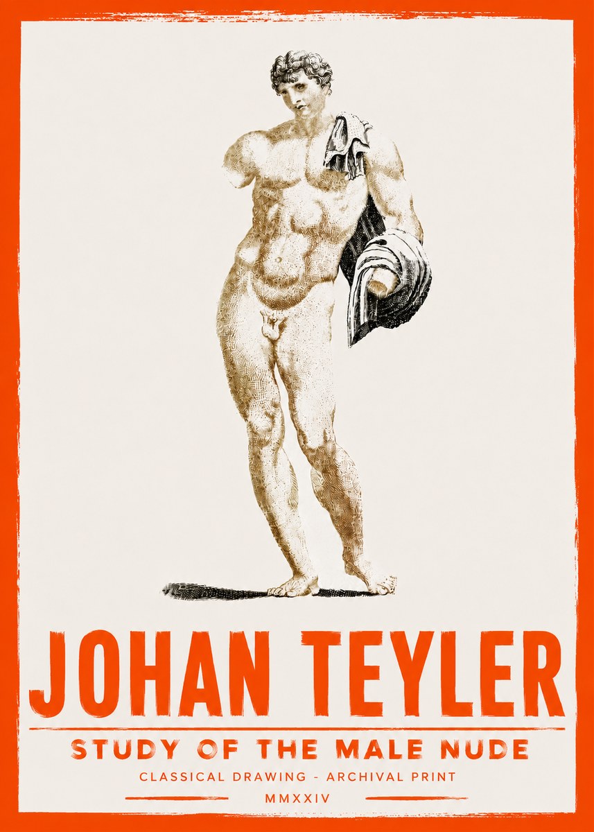 Johan Teyler Classical Study II No4 - Poszter