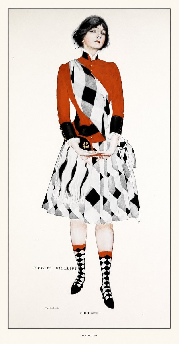 Coles Phillips Hoot Mon! No4 - Poszter