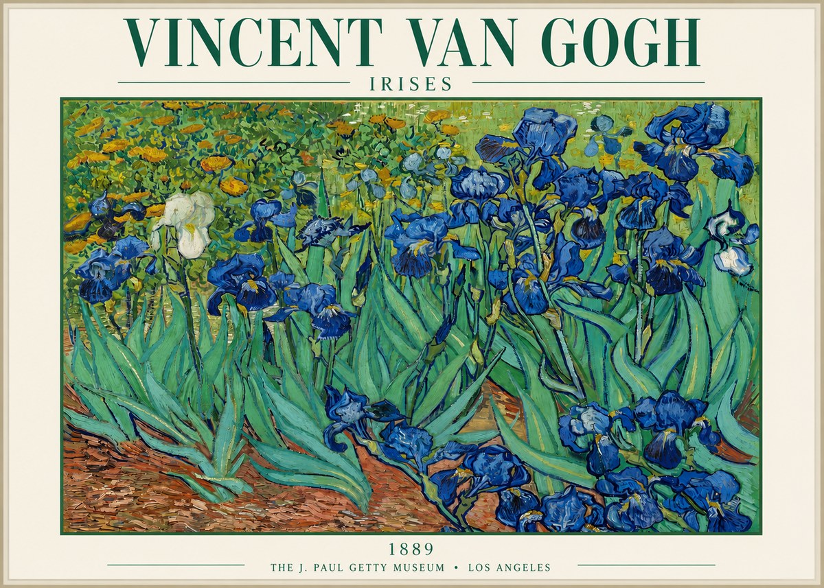 Van Gogh Irises I No3 - Poszter
