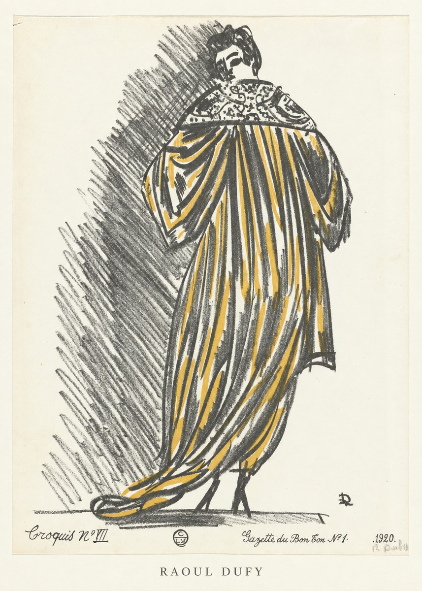 Raoul Dufy Croquis N°vii No6 - Poszter