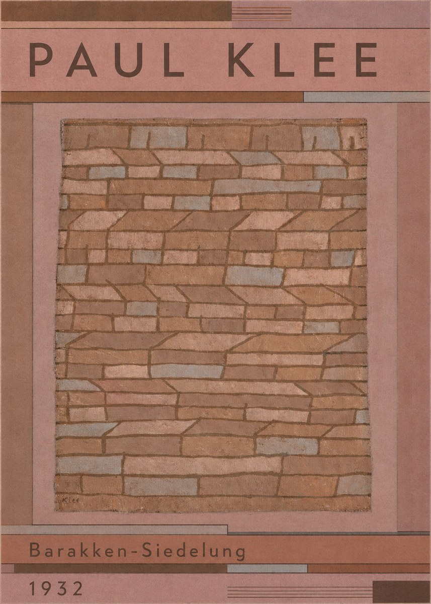 Paul Klee Barakken-siedelung No3 - Poszter