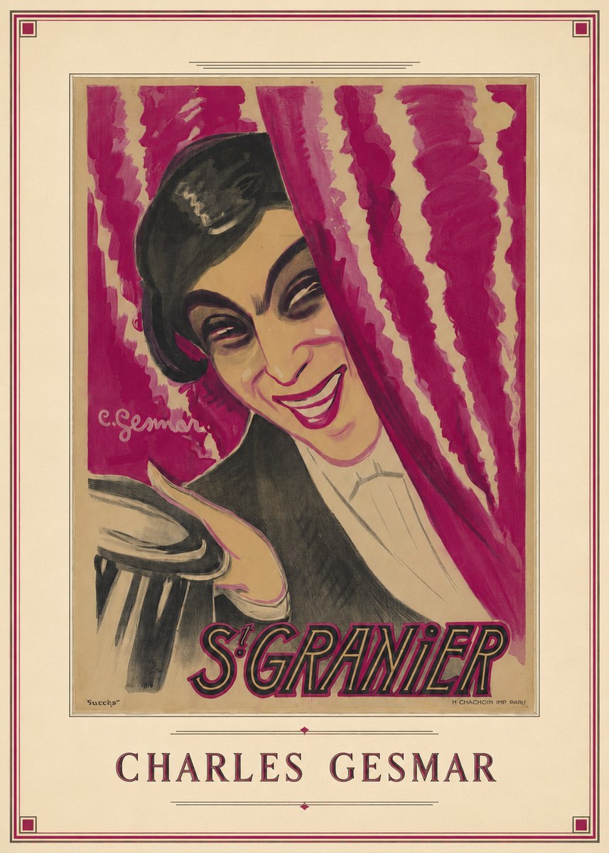 Charles Gesmar S! Granier I No3 - Poszter