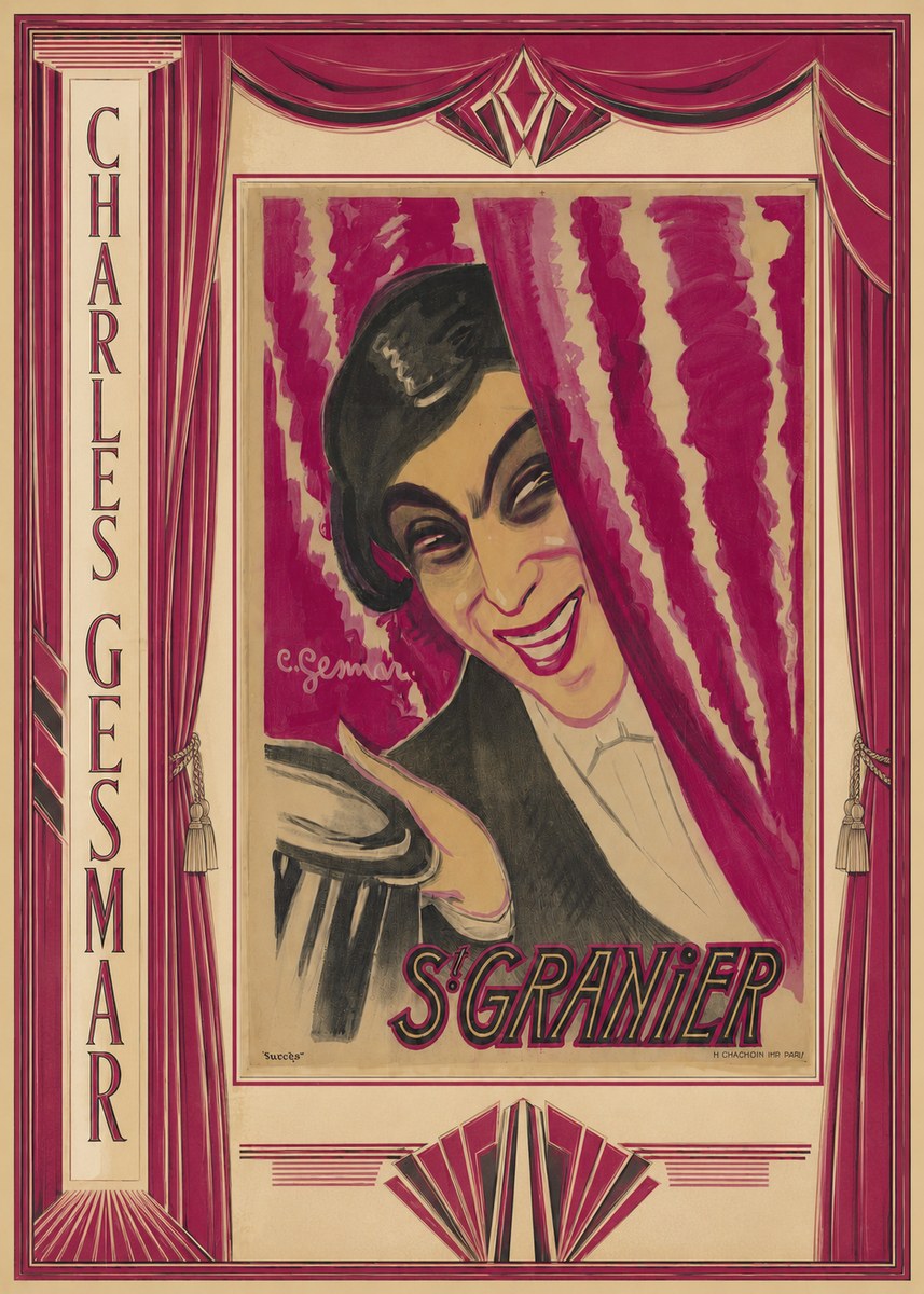 Charles Gesmar S! Granier I No4 - Poszter