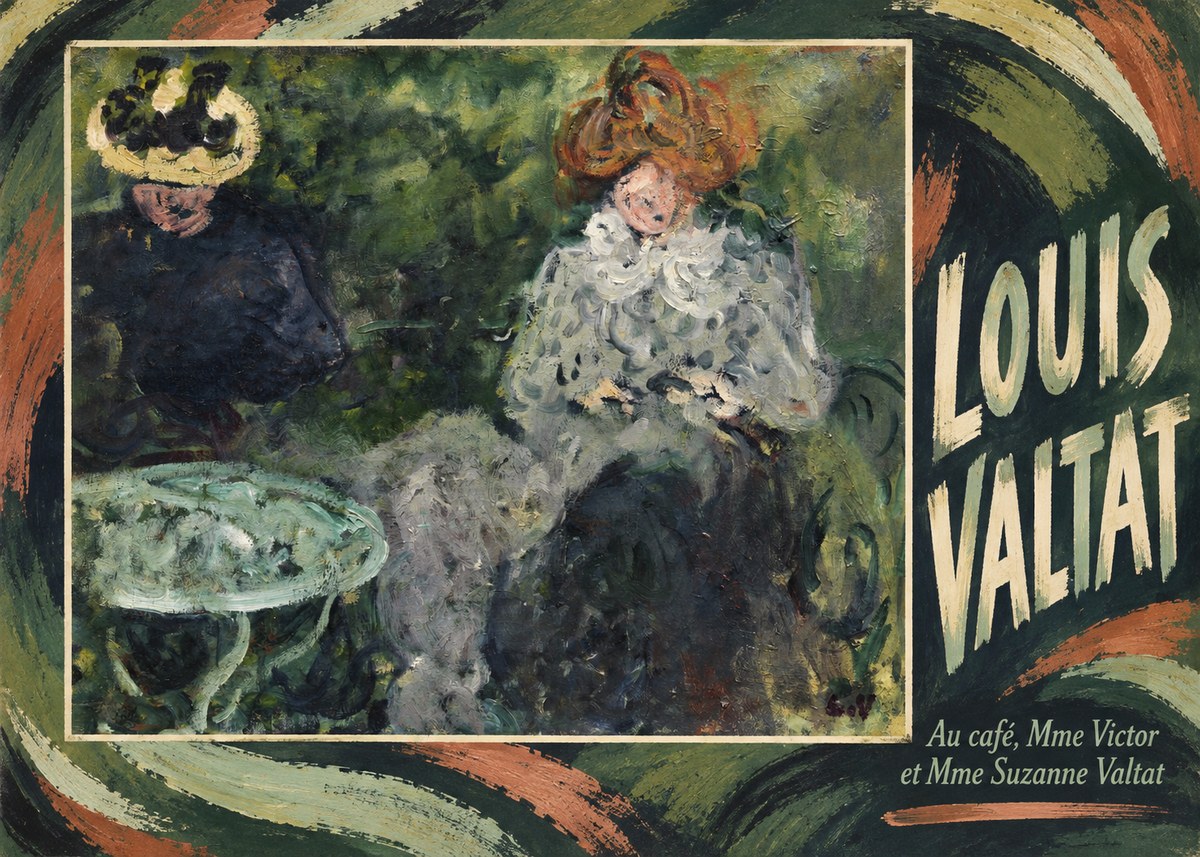 Louis Valtat Au Café, Mme Victor Et Mme Suzanne Valtat No3 - Poszter