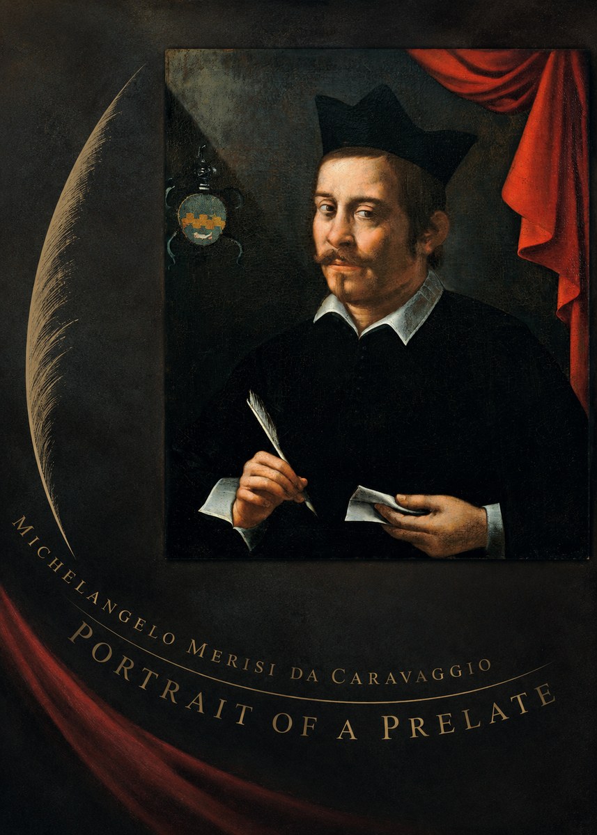 Michelangelo Merisi da Caravaggio Portrait of a Prelate No4 - Poszter