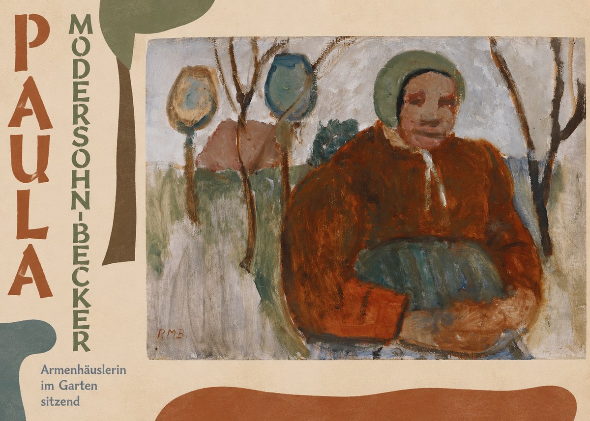 Paula Modersohn-Becker Armenhäuslerin Im Garten Sitzend No6 - Poszter
