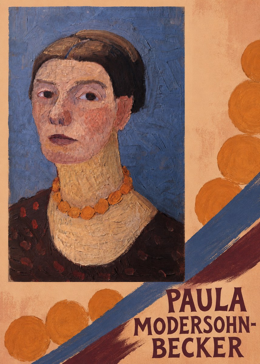 Paula Modersohn-Becker Self-portrait No6 - Poszter